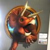 恐竜の立体的な絵