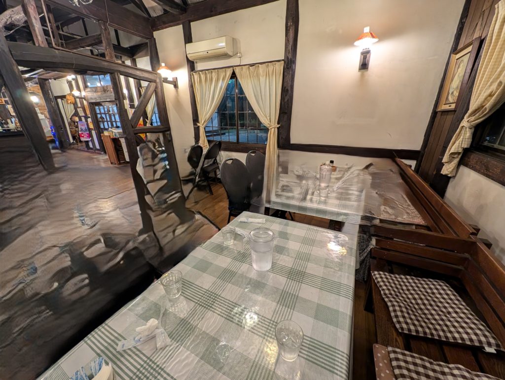 シャレーの店内の雰囲気