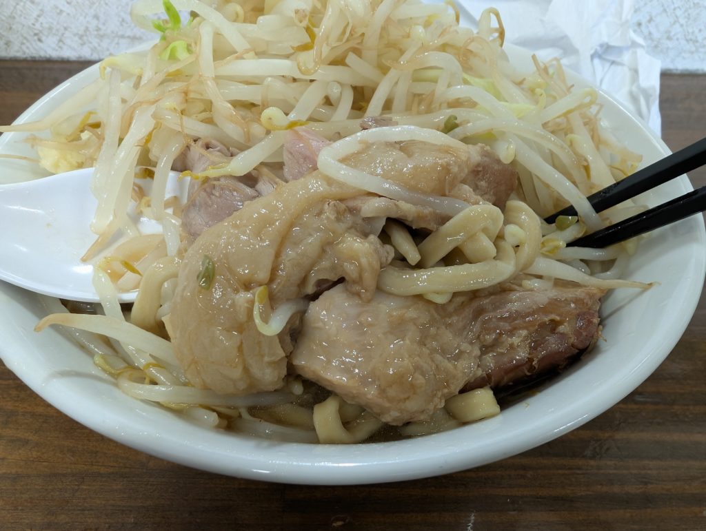 武丸のチャーシューサイズ