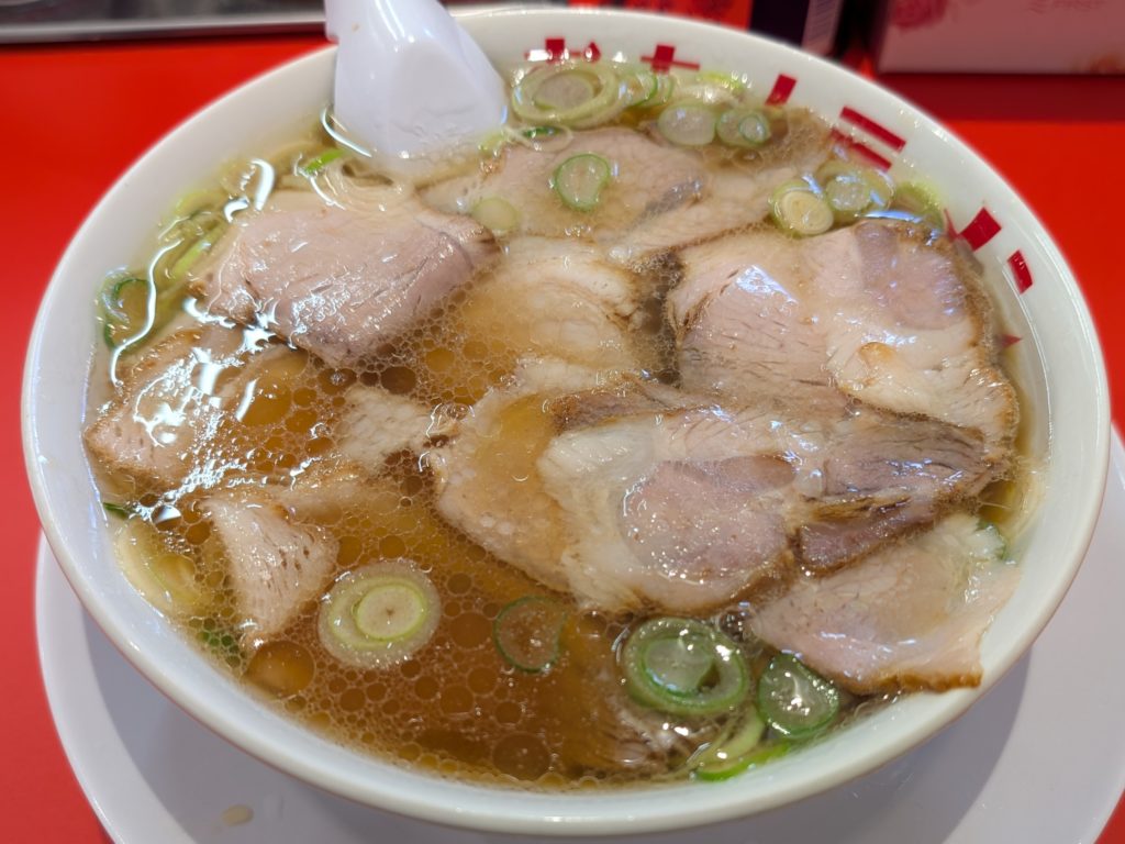 むーちゃんラーメンのチャーシュー麺