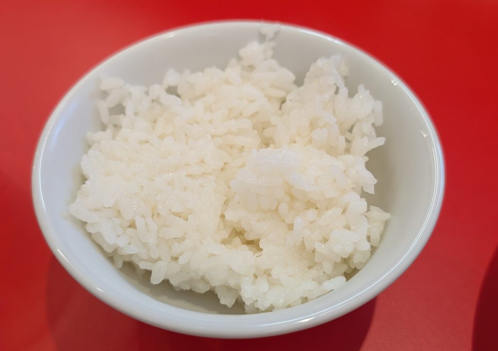 むーちゃんラーメンのライス